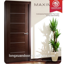 Nueva puerta de madera del diseño, sola puerta de madera, diseño más último puertas de madera